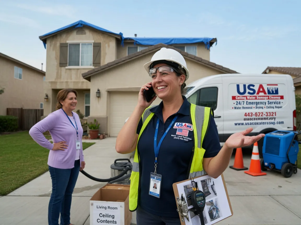Ceiling Water Damage Restoration Depue, IL FAQs
